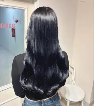 ロング カラー annuy ハルタのヘアスタイル