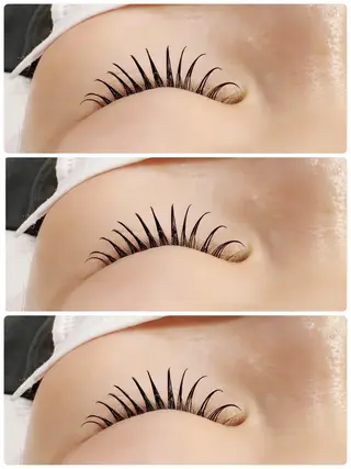 マツエク・マツパ ribbon水戸店所属・原田 美波のマツエク・マツパデザイン