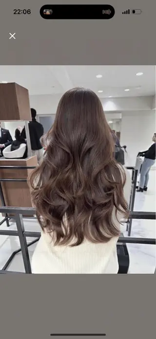 ロング 🎀 うる艶透明感 カラー / 錦糸町のヘアスタイル