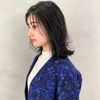 セミロング 佐々木 健太郎のヘアスタイル