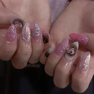 ネイル Dark honey スカルプ専門原宿店のネイルデザイン