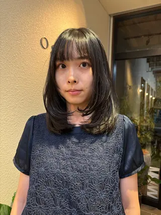 ミディアム oggi西新所属・ゆい/メンズカット/ ショート/レイヤーのヘアスタイル