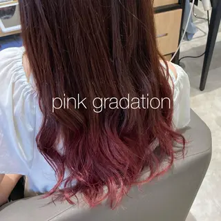 ロング カラー さかもと あかりのヘアスタイル