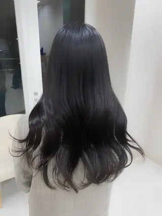 ロング カラー 推し活/韓国/ブリー チカラーminamiのヘアスタイル