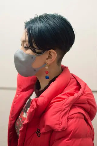 ショート カラー 千葉 慎也のヘアスタイル