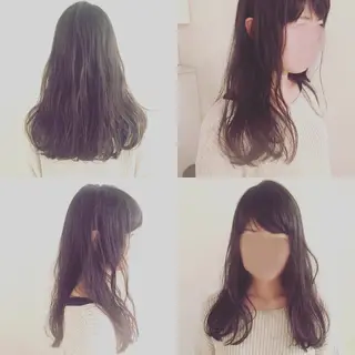 ロング こう ちゃんのヘアスタイル
