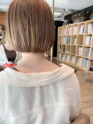 ミディアム カラー ひらやま りょういちのヘアスタイル