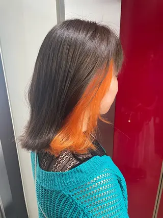 ミディアム 野尻 拓海のヘアスタイル