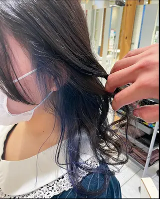 カラー 山下竣介 ヘアカラー専門美容師のヘアスタイル