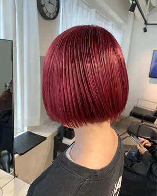 ショート カラー Selene hair 難波店のヘアスタイル