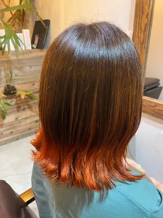 カラー Blue hair&eyelash所属・🌼サトウ アカリ🌼のヘアスタイル