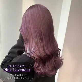 ロング カラー 【ﾐﾆﾓSALE】透 ける艶髪♡ストレートのヘアスタイル