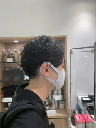 メンズ lore 金杉悠作のヘアスタイル