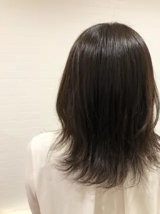 セミロング カラー GRANLUSSO 〜グランルッソ駅前店所属・木口 嘉美のヘアスタイル