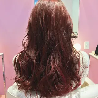 セミロング 所渉/韓国レイヤー /ウルフカットのヘアスタイル