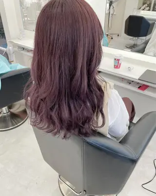 ロング カラー GOODDAY ヘアサロンのヘアスタイル