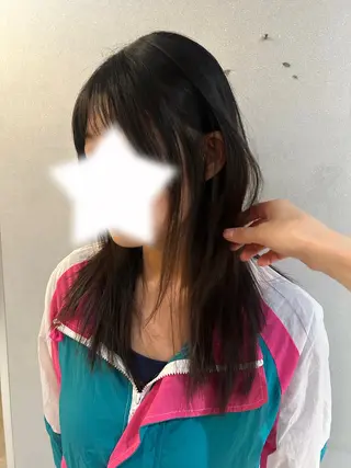 ミディアム 韓国ボブ/レイヤー カット/ EMIRIのヘアスタイル