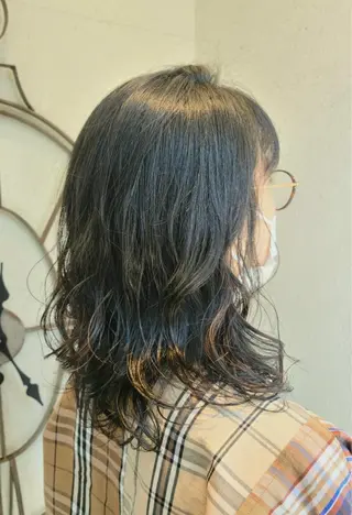 セミロング Sanctuary 南森町店のヘアスタイル