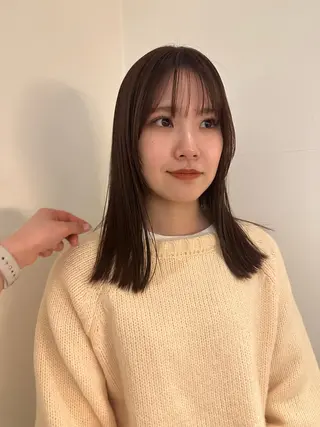ミディアム Dreap所属・Dreap chikakoのヘアスタイル