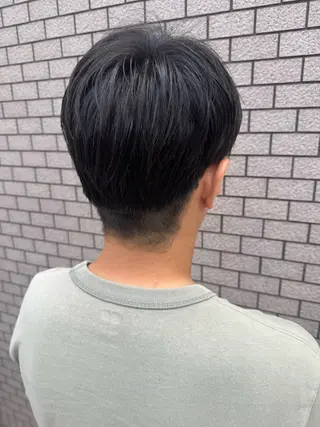 ショート メンズ パーマ/ハイトーン /吉田眞のヘアスタイル