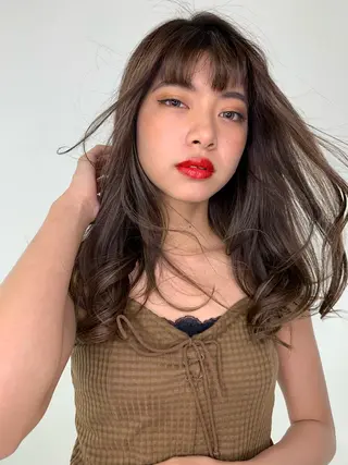 ロング 髪質改善×艶カラー Haruのヘアスタイル