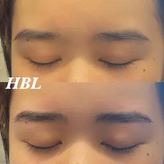 アイブロウ 暖色/ハイトーン/ カラー/HBLのヘアスタイル