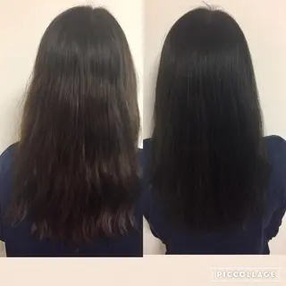 セミロング カラー 岩崎 裕司のヘアスタイル