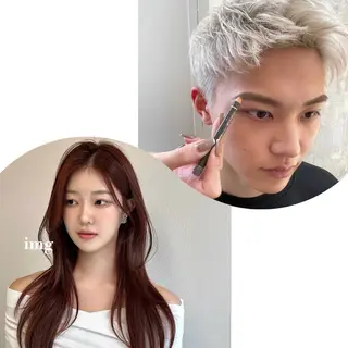 アイブロウ UMBER ROYC 💎 moeのヘアスタイル