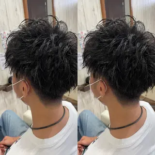 ショート メンズ ヘアサロンオスカー 岸和田蛸地蔵店のヘアスタイル