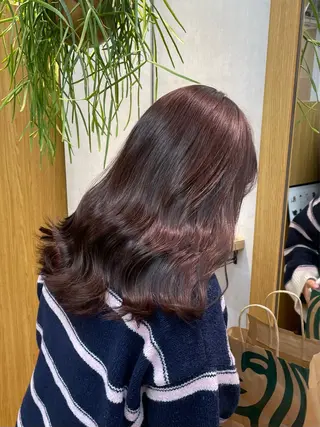 ミディアム 🍑暖色／レイヤー／ 真希🎀のヘアスタイル