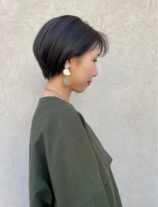 ショート カラー 渡辺 瑠美のヘアスタイル