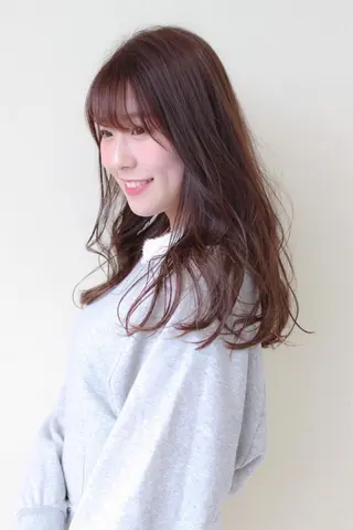 ロング grace by happiness所属・艶髪/巻ける縮毛矯正 /髪質改善naoのヘアスタイル