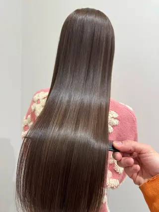 ロング 艶髪カラー💙ྀི/ アイ兼任👀/ミナルのマツエク・マツパデザイン