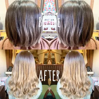 ロング ReHyd BEAUTÉ salon&store 心斎橋店所属・❤️MASAKO❤️ 🌸🩷エクステ🩷のヘアスタイル