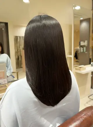 セミロング Eir 神戸所属・髪質改善/縮毛矯正 長井 美佐子のヘアスタイル