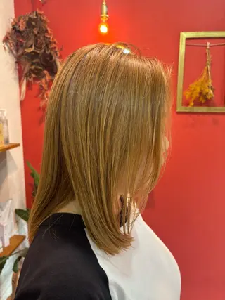 ミディアム 大久保 愛のヘアスタイル