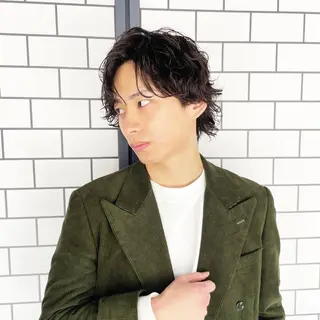 パーマ メンズ 🦋韓国系指名No1 店長/圓山 祐也🦋のヘアスタイル