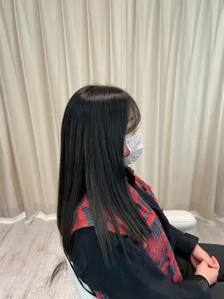 ロング カラー 淡路上新庄/髪質改善 .艶カラー/野口春貴のヘアスタイル