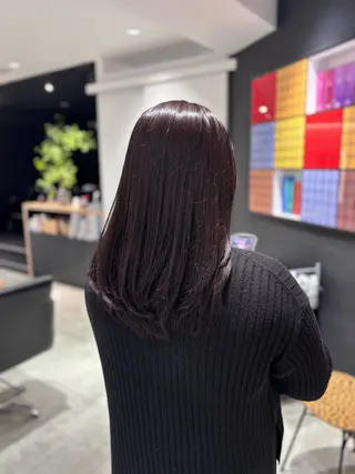 ロング カラー 菅原 佑月のヘアスタイル