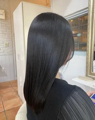 セミロング 髪質改善美容室bokuno3号店所属・MAYU🩶土浦/ 髪質改善/矯正のヘアスタイル