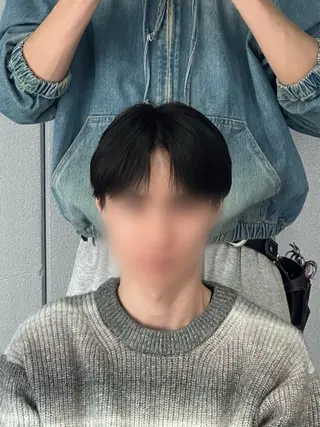 メンズ 梅田/パーマ/ 韓国メンズヘア/ハタのヘアスタイル