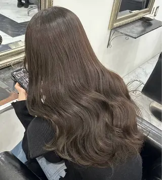 ロング カラー ORGN.所属・にちか /似合う個性派カラーのヘアスタイル