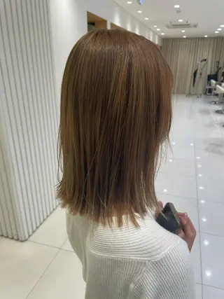 ミディアム カラー 新規限定カット無料 クーポン有り【桂口】のヘアスタイル