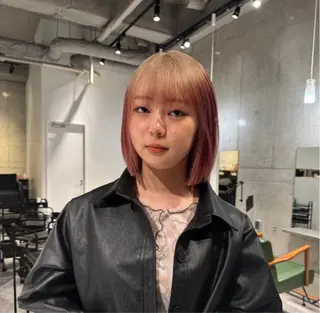 ミディアム カラー メンズカット/パーマ /カラー🌼華🌼のヘアスタイル