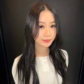 ロング カラー KAHO 大阪カラーモデル募集のヘアスタイル