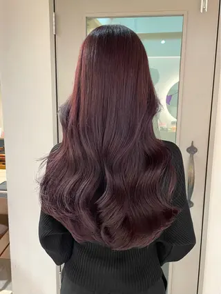ロング カラー 横浜/レイヤーカット /韓国ヘア/佐藤記正のヘアスタイル