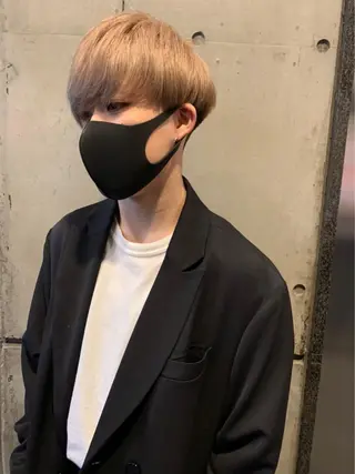 カラー メンズ 新宿【メンズパーマ】 塩澤太一のヘアスタイル