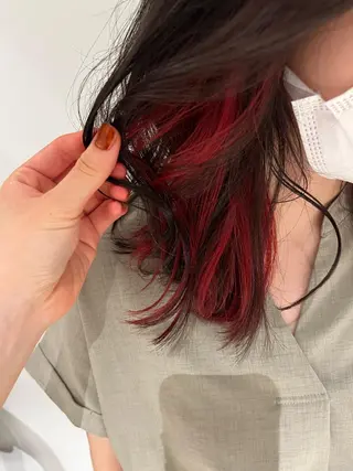 ミディアム カラー SHEA/ショート 似合わせ/大野和恵のヘアスタイル