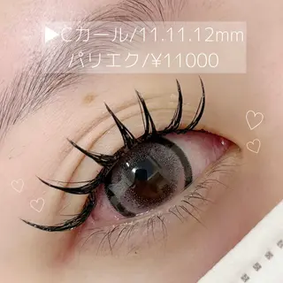 マツエク・マツパ .i salonのマツエク・マツパデザイン