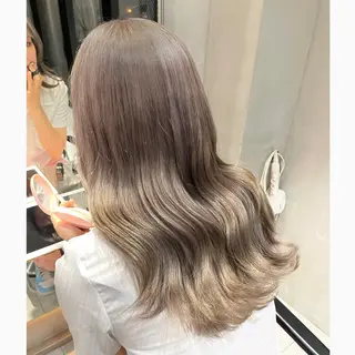ロング カラー ヘアアレンジ 艶髪/レイヤーカット 🐣misakiのヘアスタイル